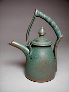 ceramic teapot by Michael Barsanti